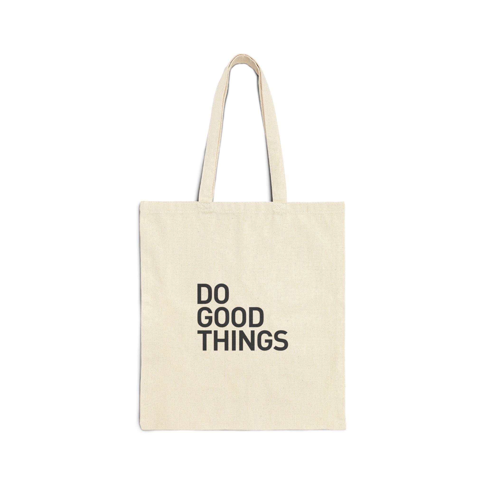 Cotton Canvas Tote Bag